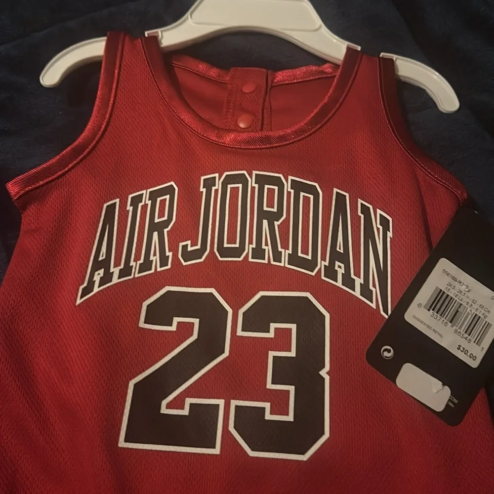 NWT Jordan 23 Jersey Romper